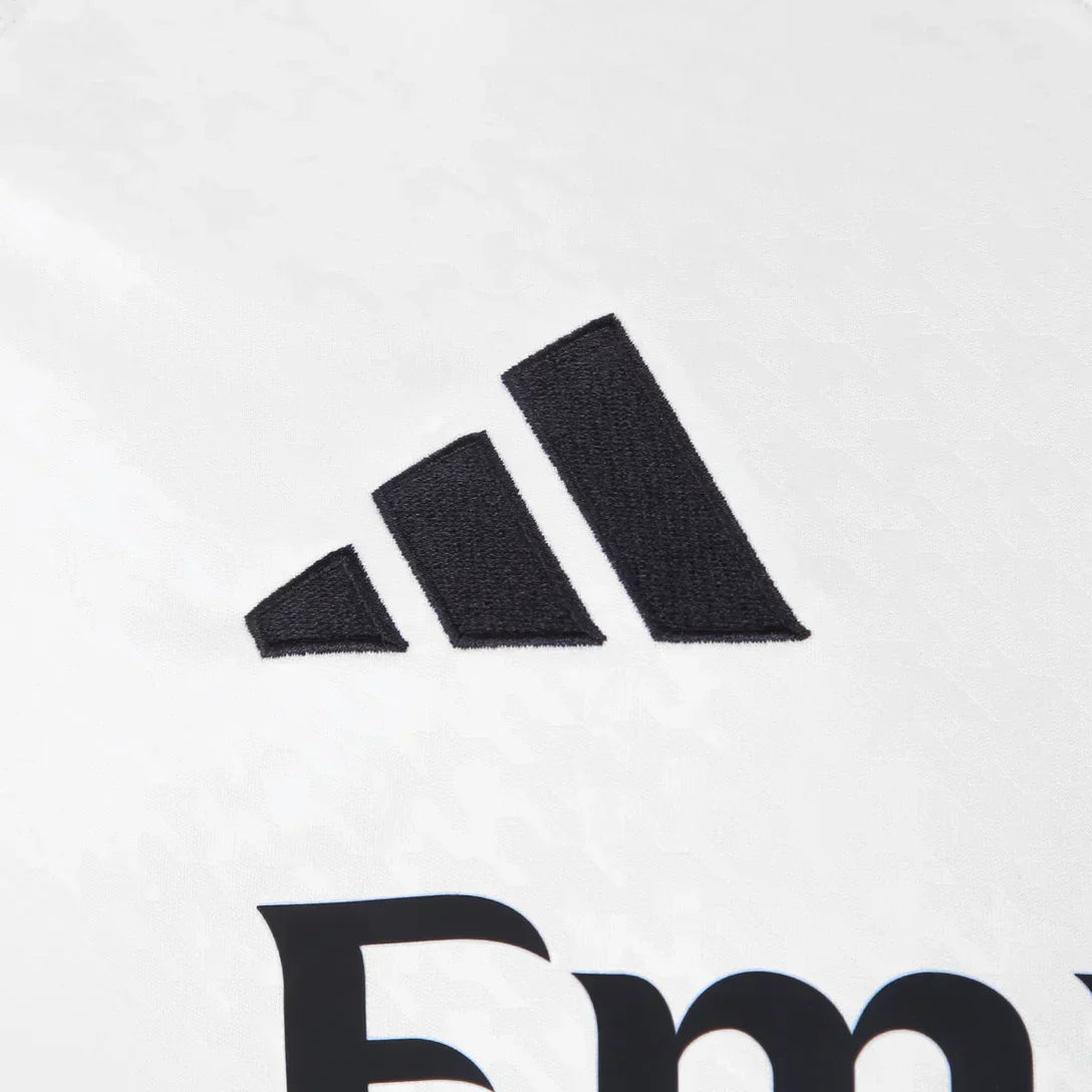 Camisa Real Madrid Home 24/25 Manga Longa - Branca