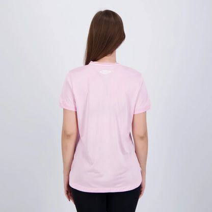 Camisa Santos Edição Especial 2024/25 - Versão Feminina Baby Look Outubro Rosa