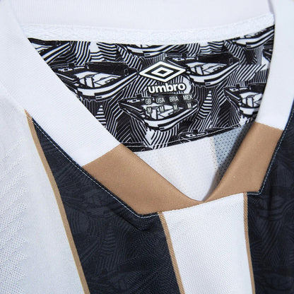 Camisa Santos Fora 24/25 - Preta e Branca