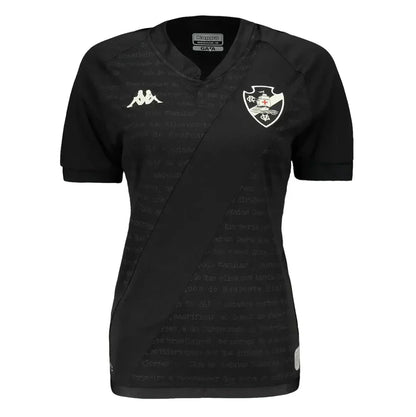 Camisa Vasco Goleiro III 24/25 - Versão Feminina Baby Look Preta